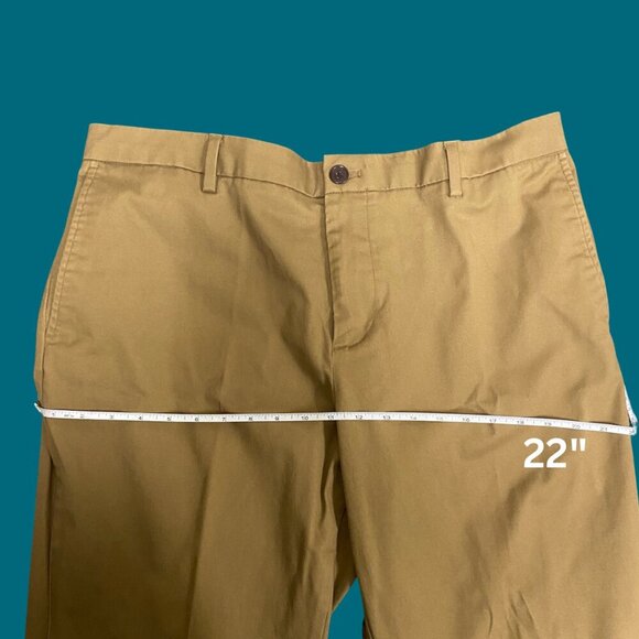 Old Navy Athletic Taper Khaki Chinos | Built-In Flex | Size 38x32 - Picture 6 of 8